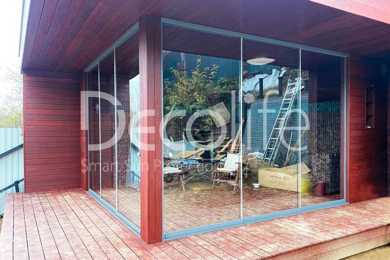 Frameless glazing Decolife S100 - 