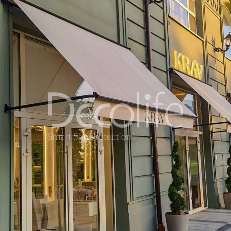 Awning Decolife G450, implemented by our partner LLC ''European Sun Protection Systems'' - 