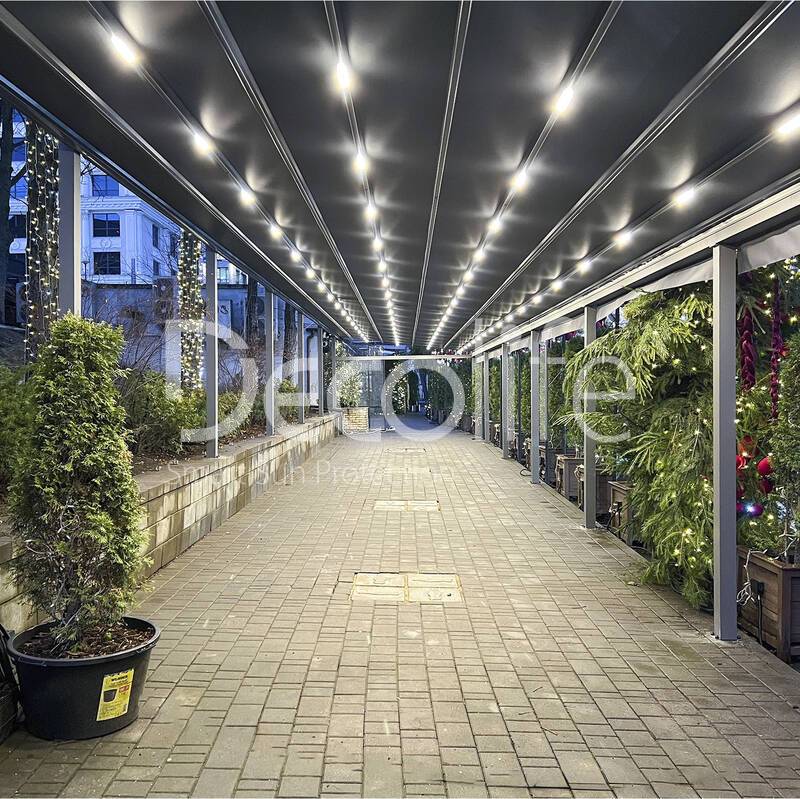 Decolife Freestanding Awning Pergola - 