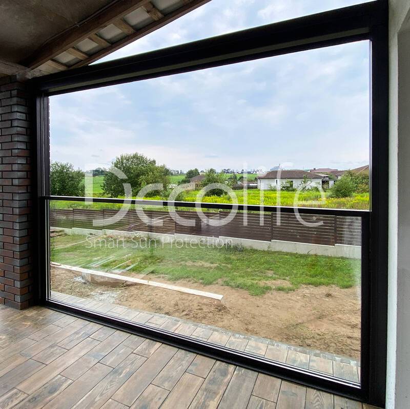 Guillotine glazing Decolife W500 - 