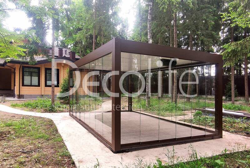 Bioclimatic pergola Decolife B600 - 