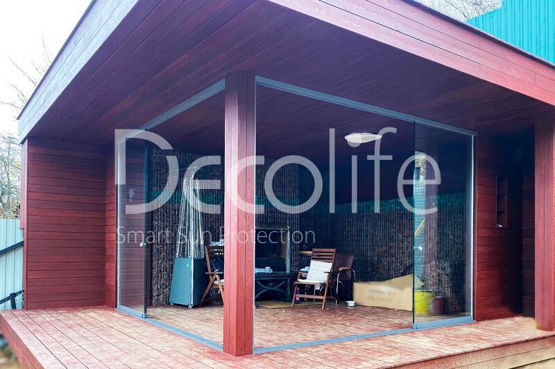 Frameless glazing Decolife S100 - 