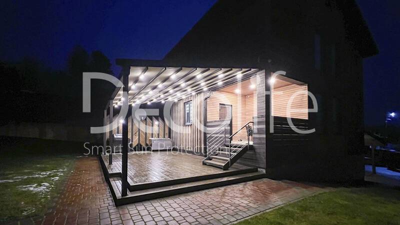 Wall pergola Decolife - 
