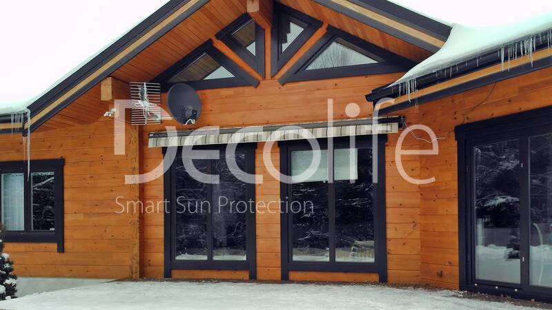 Open awning Decolife G200 for a private house - 