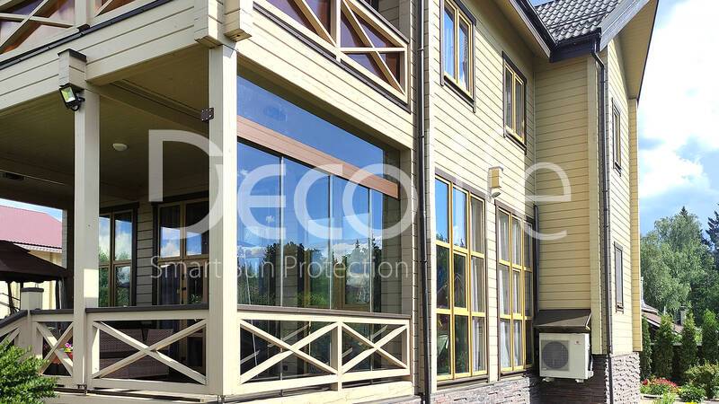 Decolife sliding glazing - 