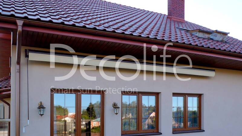 Awning Decolife G200 for back terrace - 