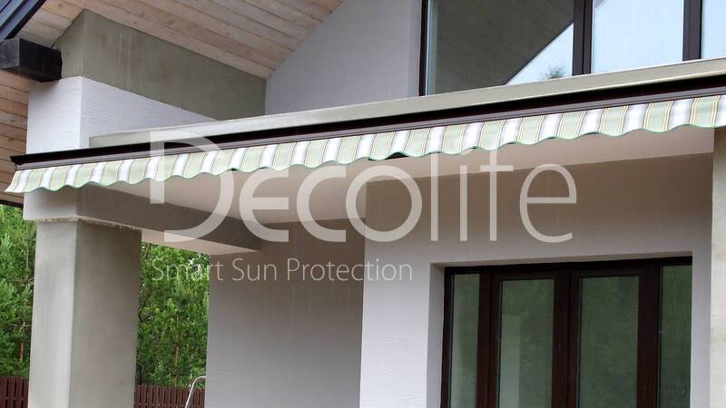 Awnings Decolife G220 for a country terrace - 