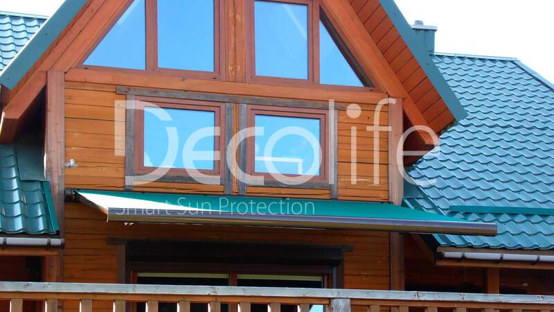 Cassette awning Decolife G500 for summer terrace - 