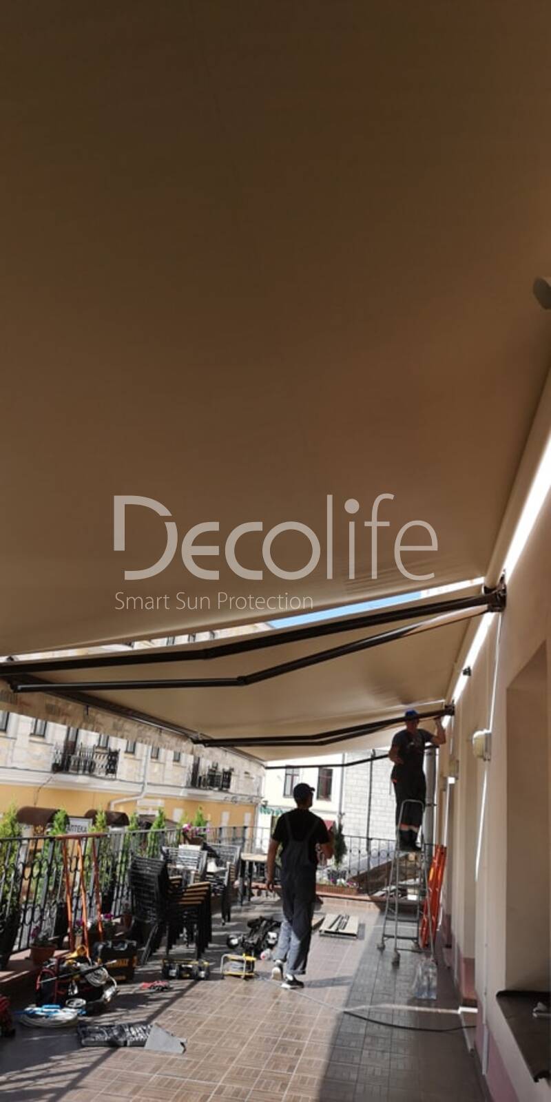 Awning Decolife G100 + photo printing - 