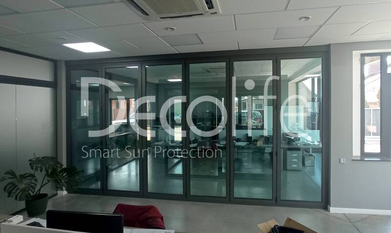 Panoramic folding doors Decolife FS - 