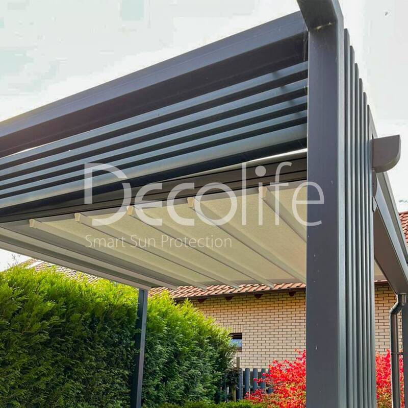 Pergola Decolife Vario, implemented by our partner LLC ''European Sun Protection Systems'' - 