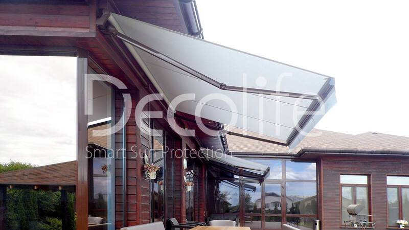 Awning Decolife G200 for a country house - 