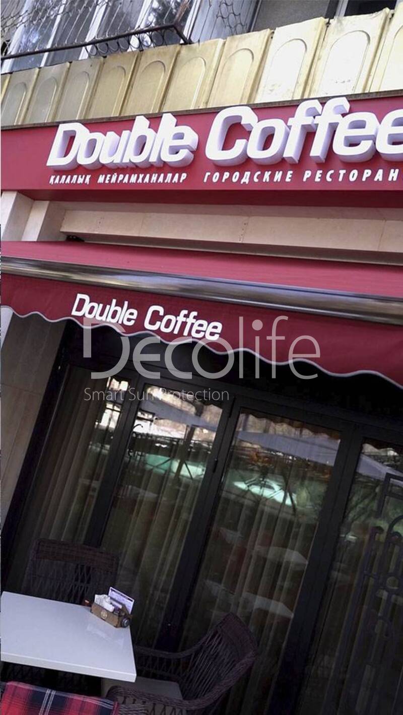 Open awning Decolife G90, implemented by our partner LLC ''European Sun Protection Systems'' - 