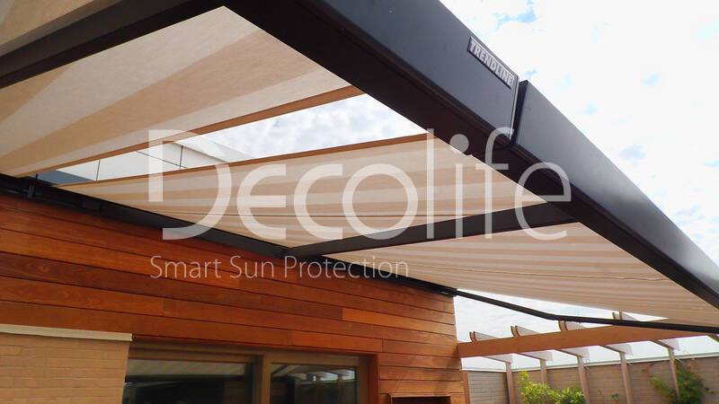 Cassette awning Trendline Sunbox for a private apartment - 