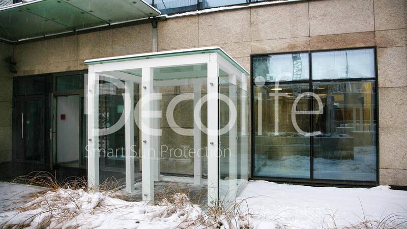 Pergola Basic Decolife + Zip + Glazing - 