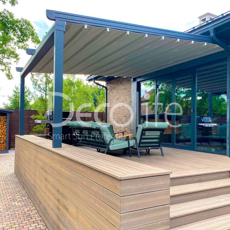 Awning perola Decolife, - implemented by our partner ''Lux Terras'' - 