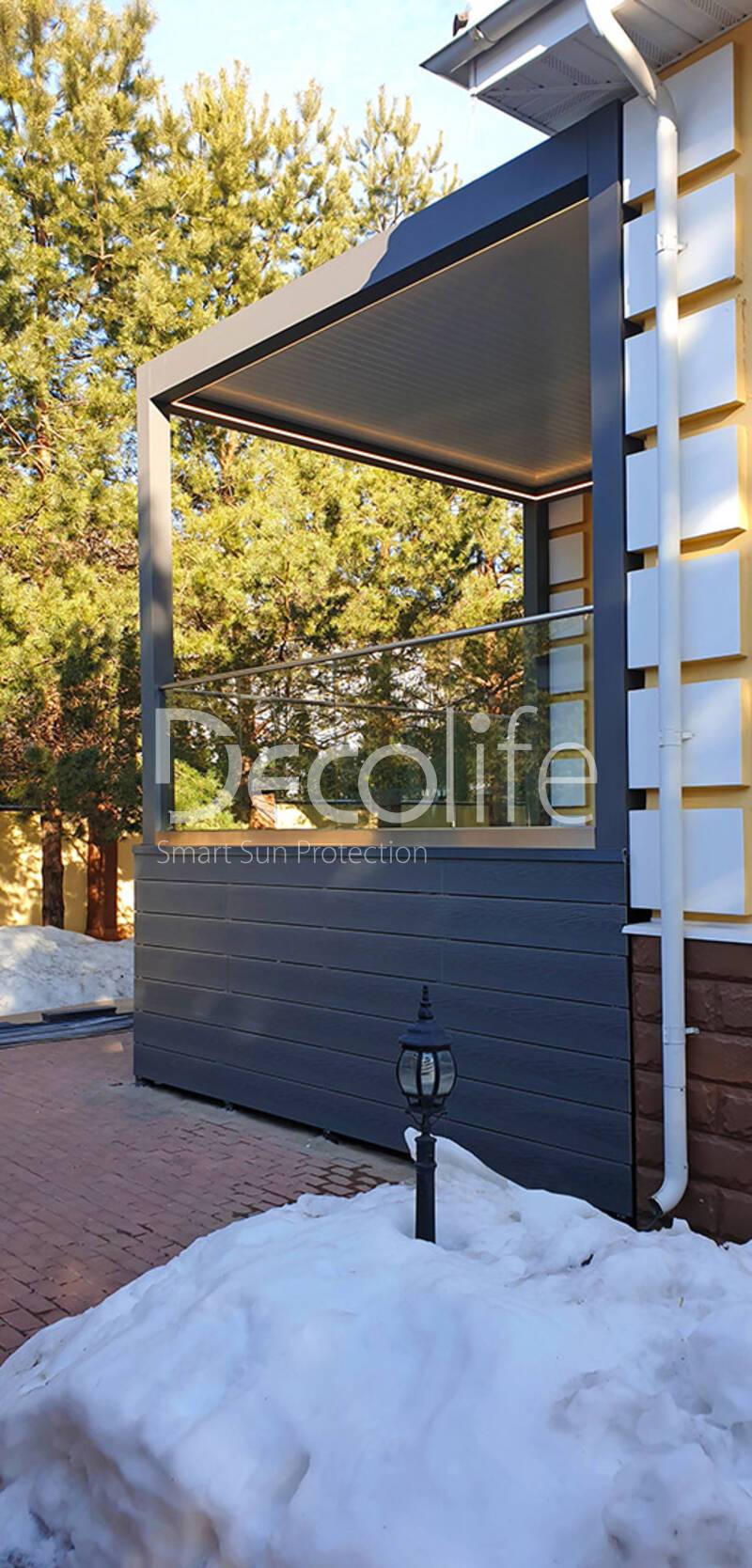 Bioclimatic pergola Decolife - 