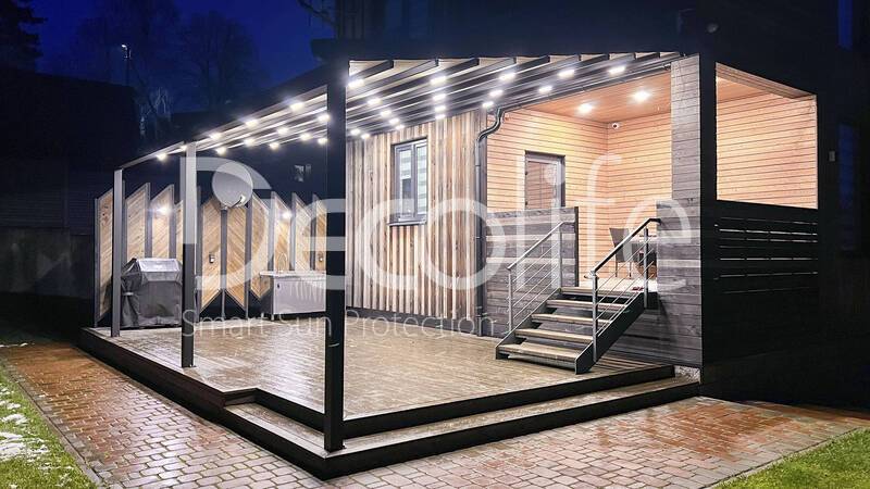 Wall pergola Decolife - 