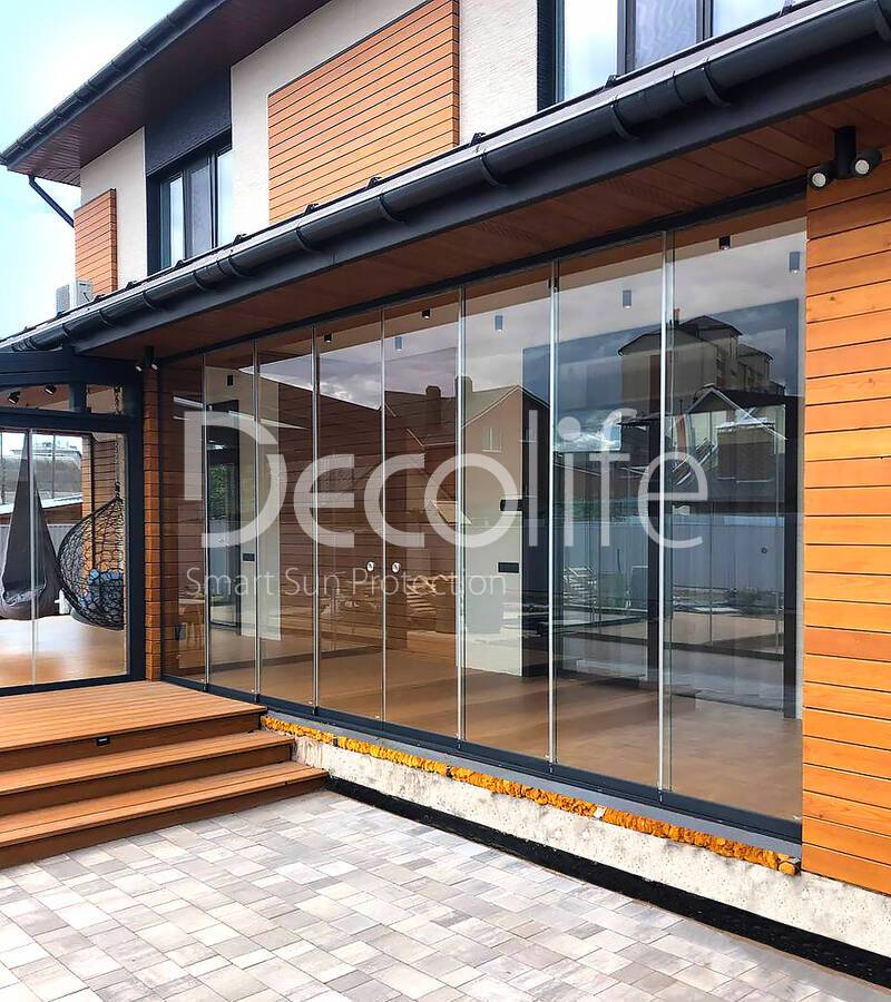 Winter garden + Sliding glazing Decolife S100 - 