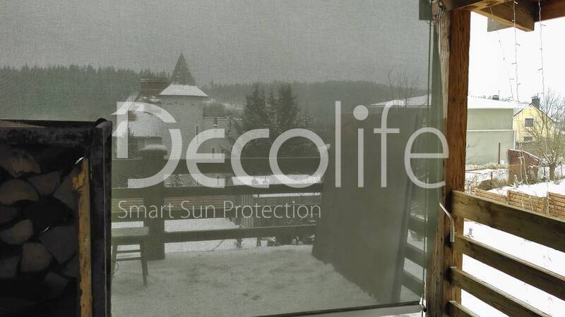 Vertical awning Decolife Screen 500 - 