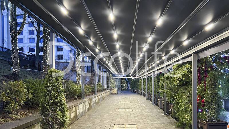 Decolife Freestanding Awning Pergola - 