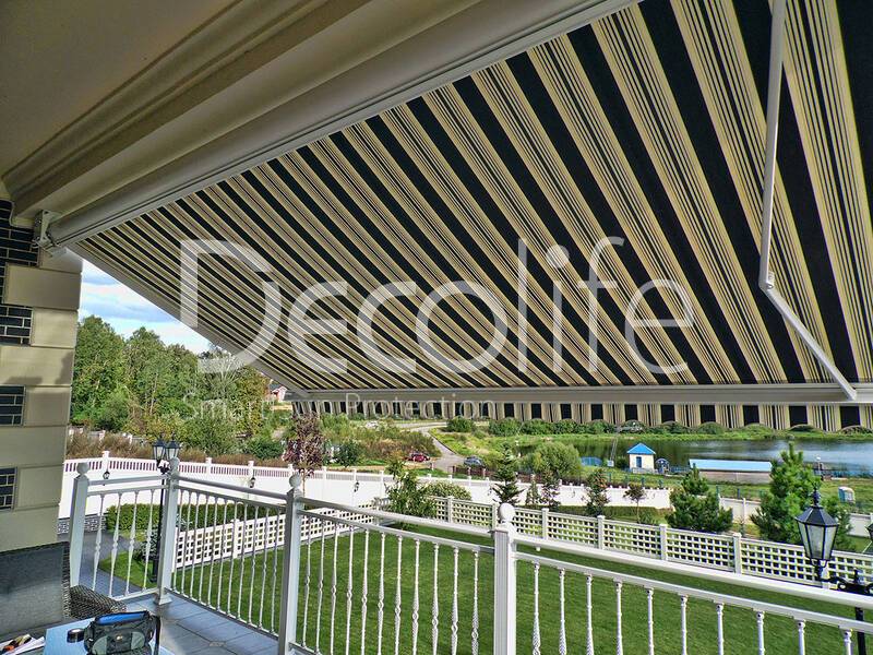 Awning Decolife FullCassette for balcony - 