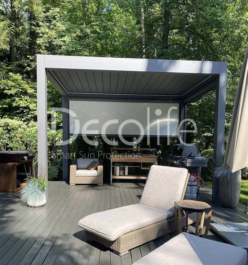 Pergola Decolife Bioclimatic B700, implemented by our partner ''Lux Terras'' - 