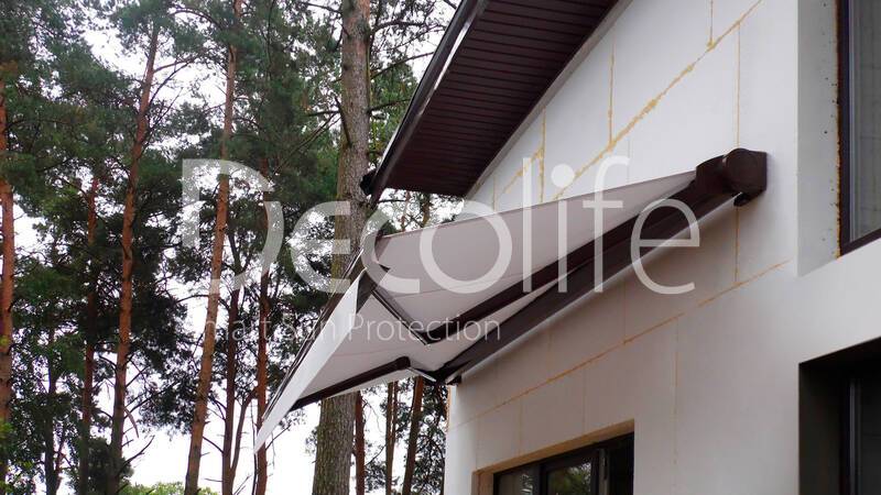 Cassette awning Decolife G500 for terraces and verandas - 