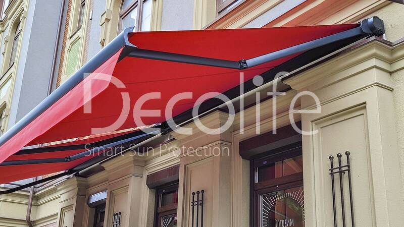 Cassette awning Decolife G500, implemented by our partner LLC ''European Sun Protection Systems'' - 