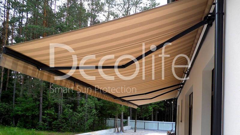 Awning Decolife G200 for a cottage - 