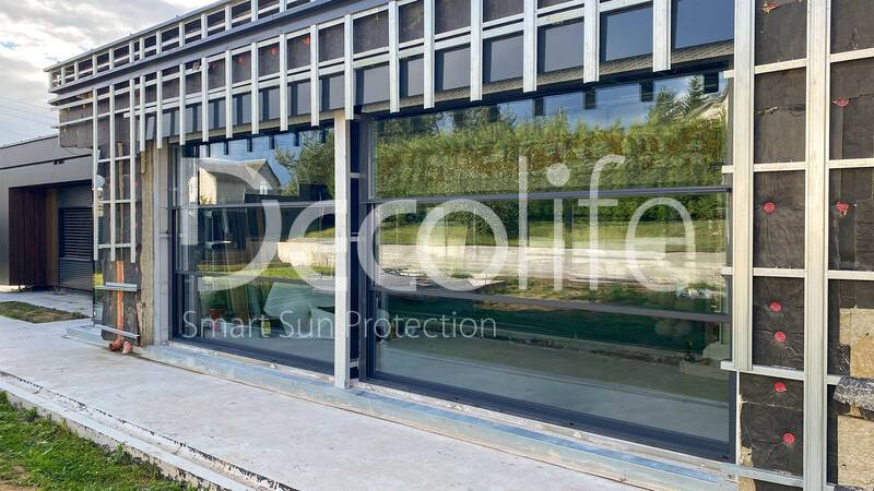Guillotine glazing Decolife W700 - 