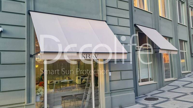 Awning Decolife G450, implemented by our partner LLC ''European Sun Protection Systems'' - 