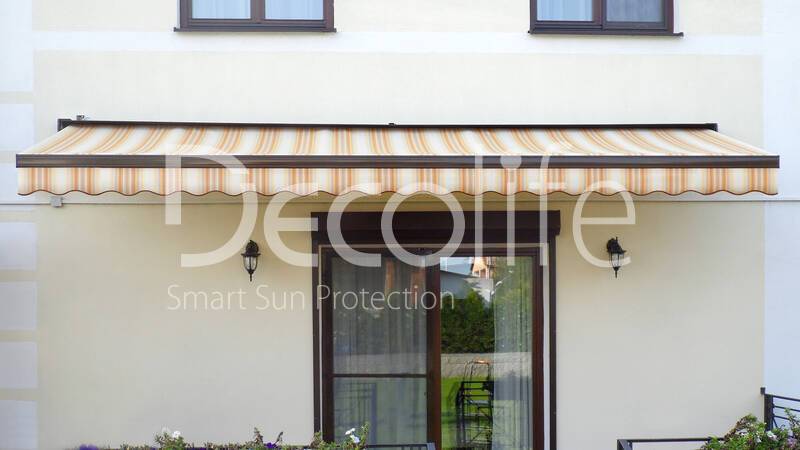 Open awning Decolife G110 for country terrace - 