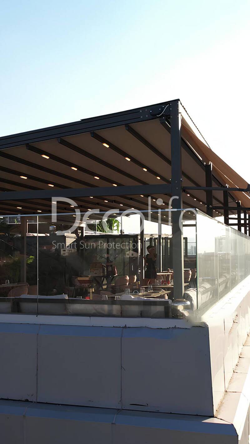 Tent pergola Decolife, implemented by our partner ''TENT VERTEX'' - 