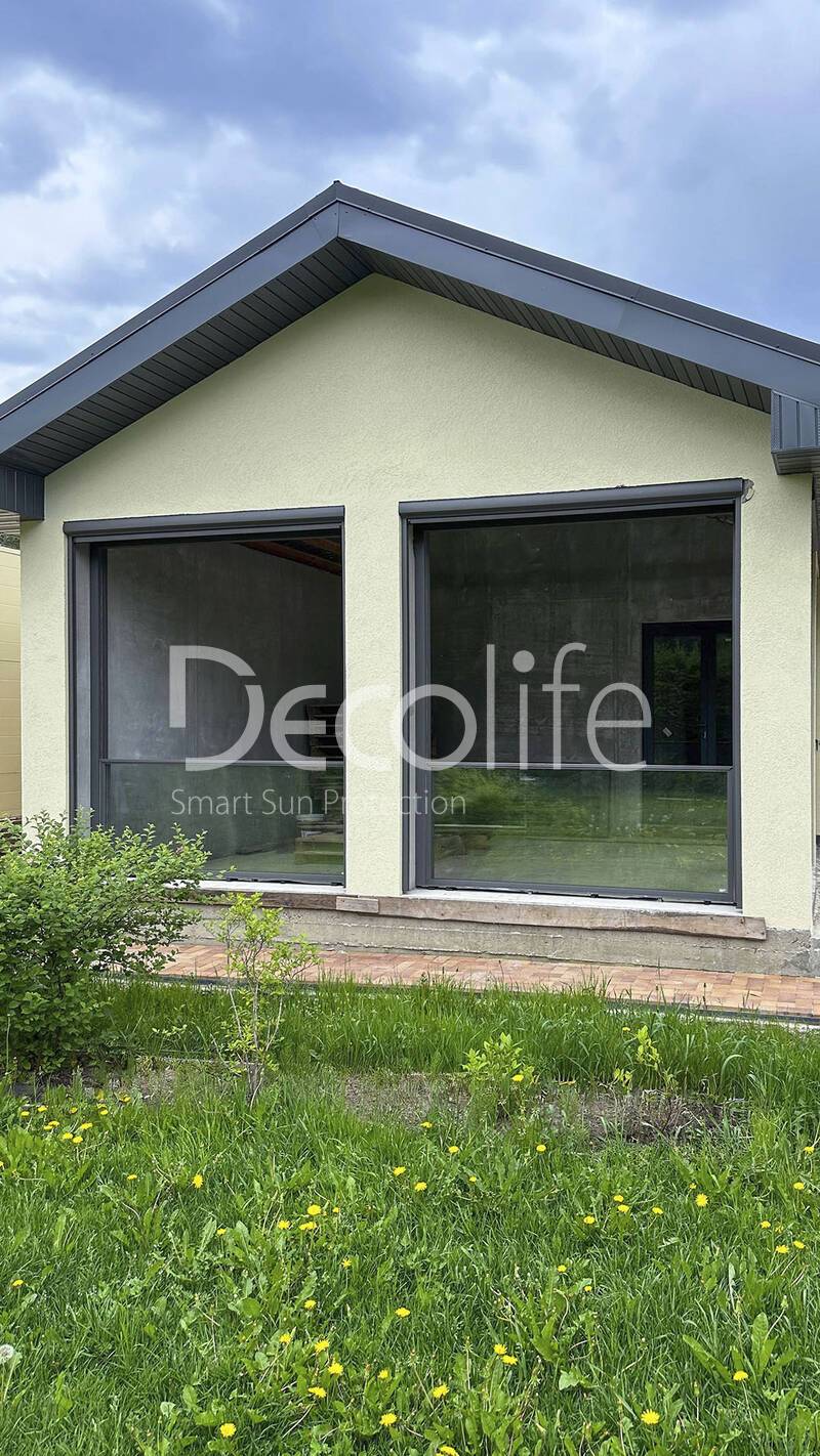 Guillotine glazing Decolife W500 + S500 + Zip 100 - 