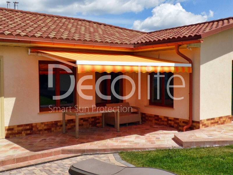 Awning Decolife G200 for a country house - 