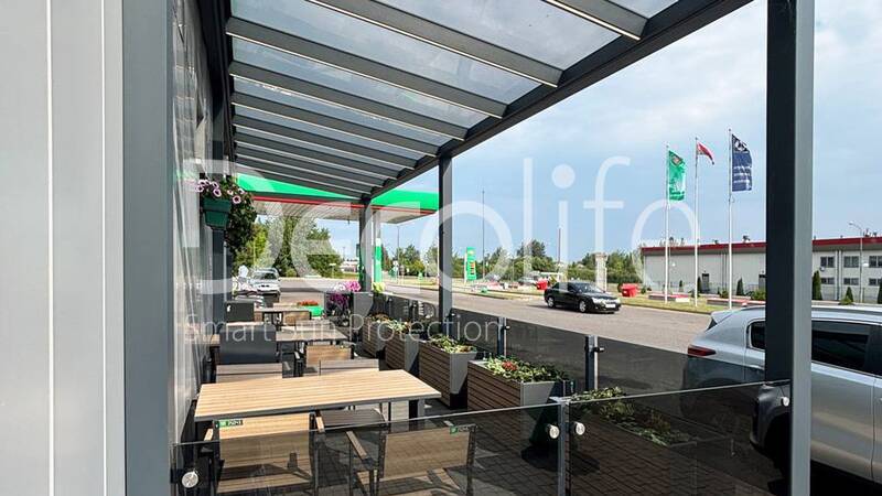Decolife winter garden with LED lighting - 
