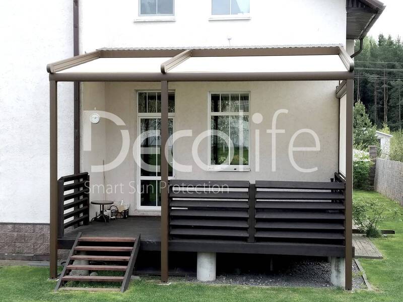 Pergola Decolife Basic Light + Vertical system Decolife Zip - 