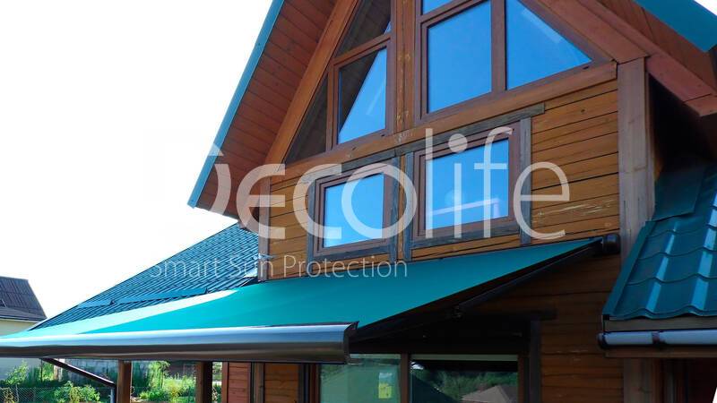 Cassette awning Decolife G500 for summer terrace - 