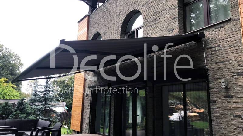 Awning Decolife G700 for a terrace - 