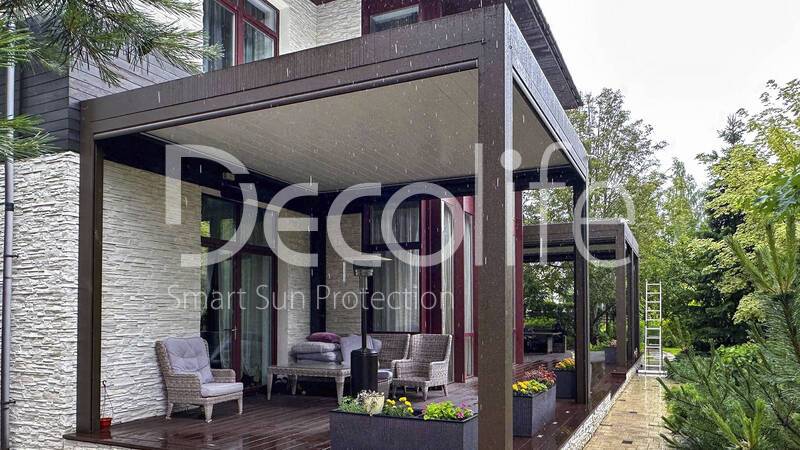 Pergola Bioclimatic В700-20С + Zip 100 - 