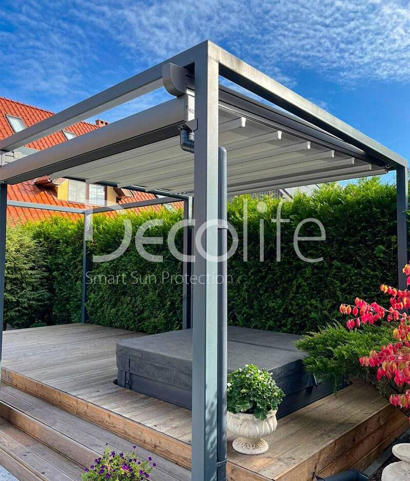 Pergola Decolife Vario, implemented by our partner LLC ''European Sun Protection Systems'' - 