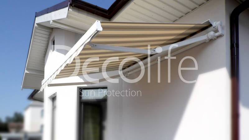 Semi-cassette awning Decolife G220 ClassicBox - 