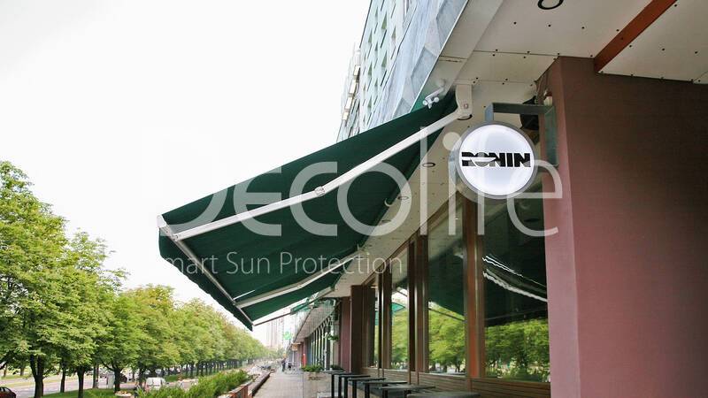 Awnings Decolife G100 Light for cafe and restaurant - 