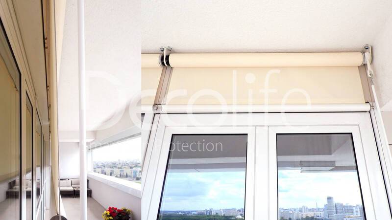 Roller blinds Screen XL Decolife - 