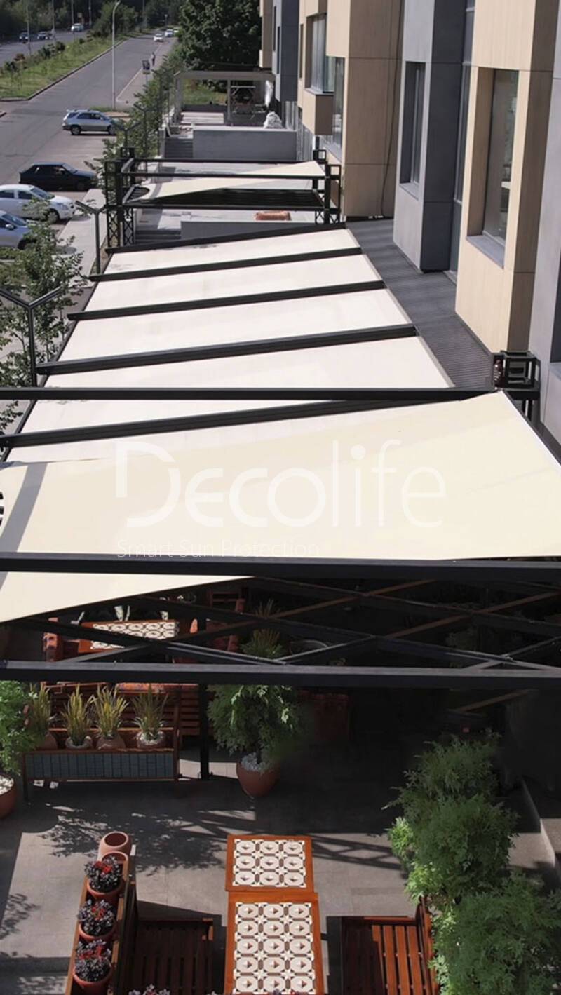 Tent pergola Decolife, implemented by our partner ''TENT VERTEX'' - 