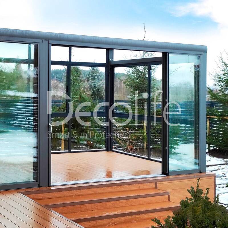 Winter garden + Sliding glazing Decolife S300 - 