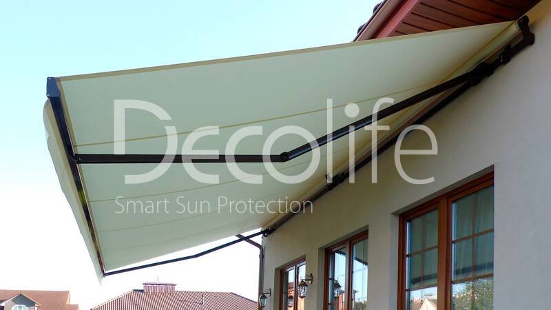 Awning Decolife G200 for back terrace - 