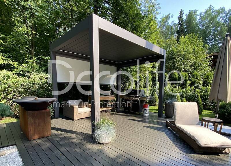 Pergola Decolife Bioclimatic B700, implemented by our partner ''Lux Terras'' - 