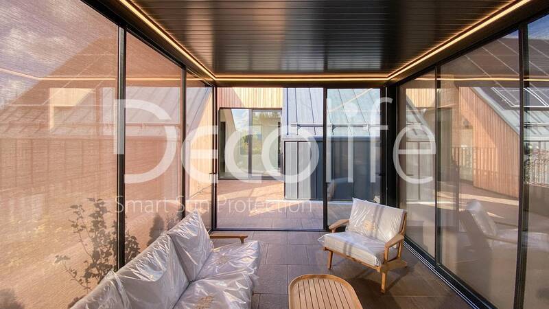 Pergola Decolife Bioclimatic + Glazing S500 - 